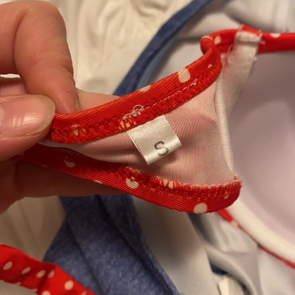 High Waisted Two Piece Swim Suit - Picture 2 of 7